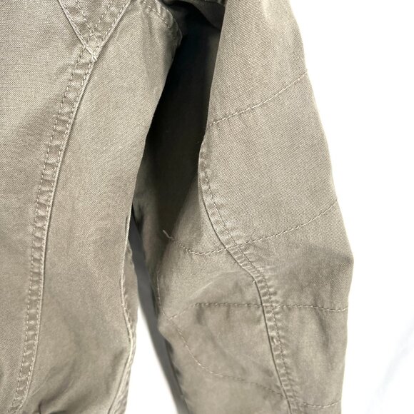 Diesel jacket night flyers aviator bomber flak jacket army green canvas boho M - Picture 11 of 12